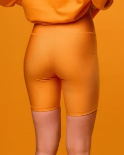 Active Bike Shorts - Sunny Orange