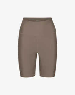 Active Bike Shorts - Warm Taupe