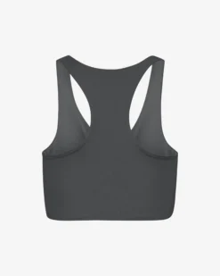 Active Cropped Bra - Lava Grey