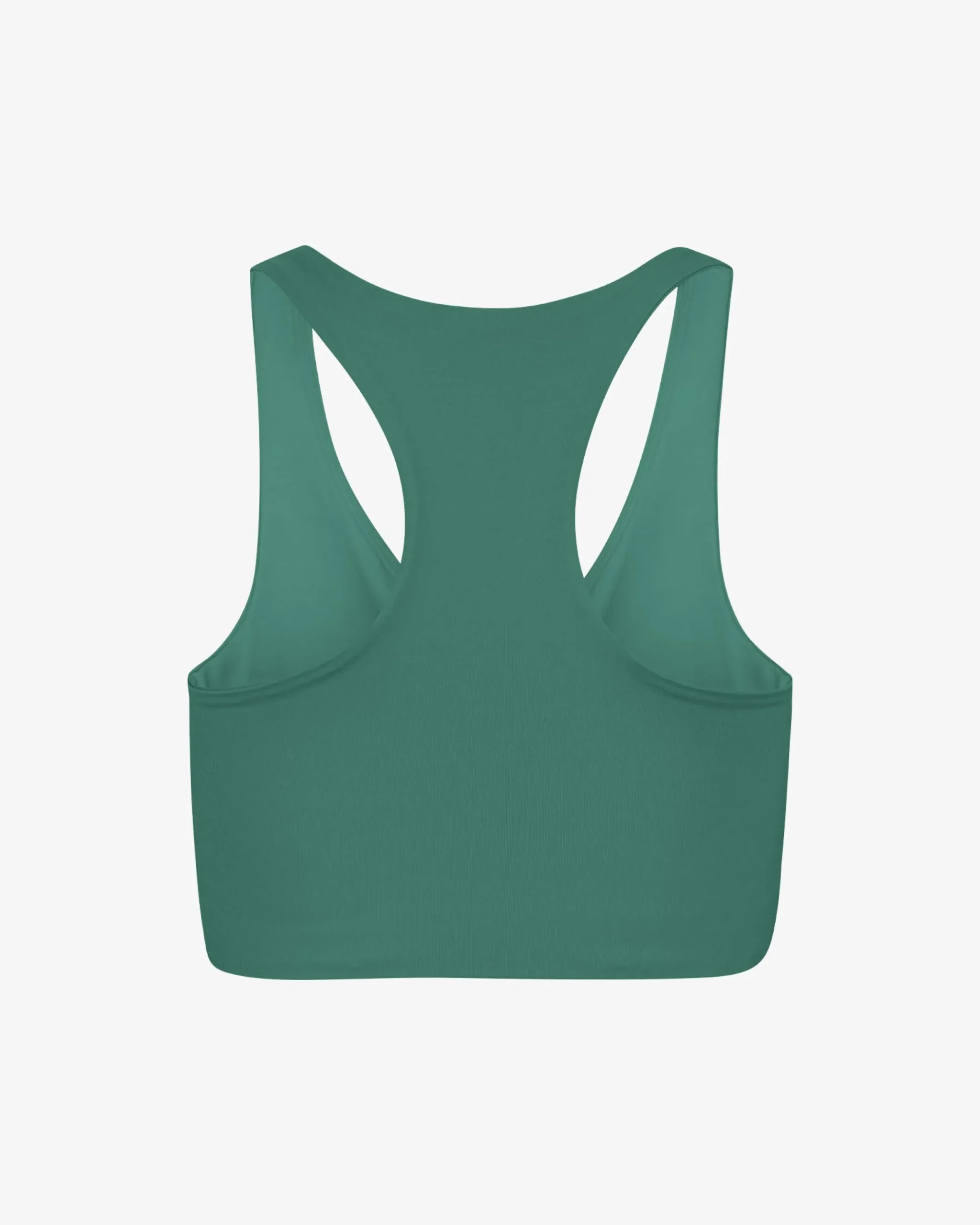 Active Cropped Bra - Pine Green