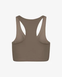 Active Cropped Bra - Warm Taupe