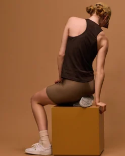 Active Tank Top - Coffee Brown