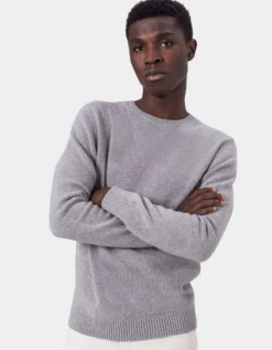Classic Merino Wool Crew - Burned Yellow