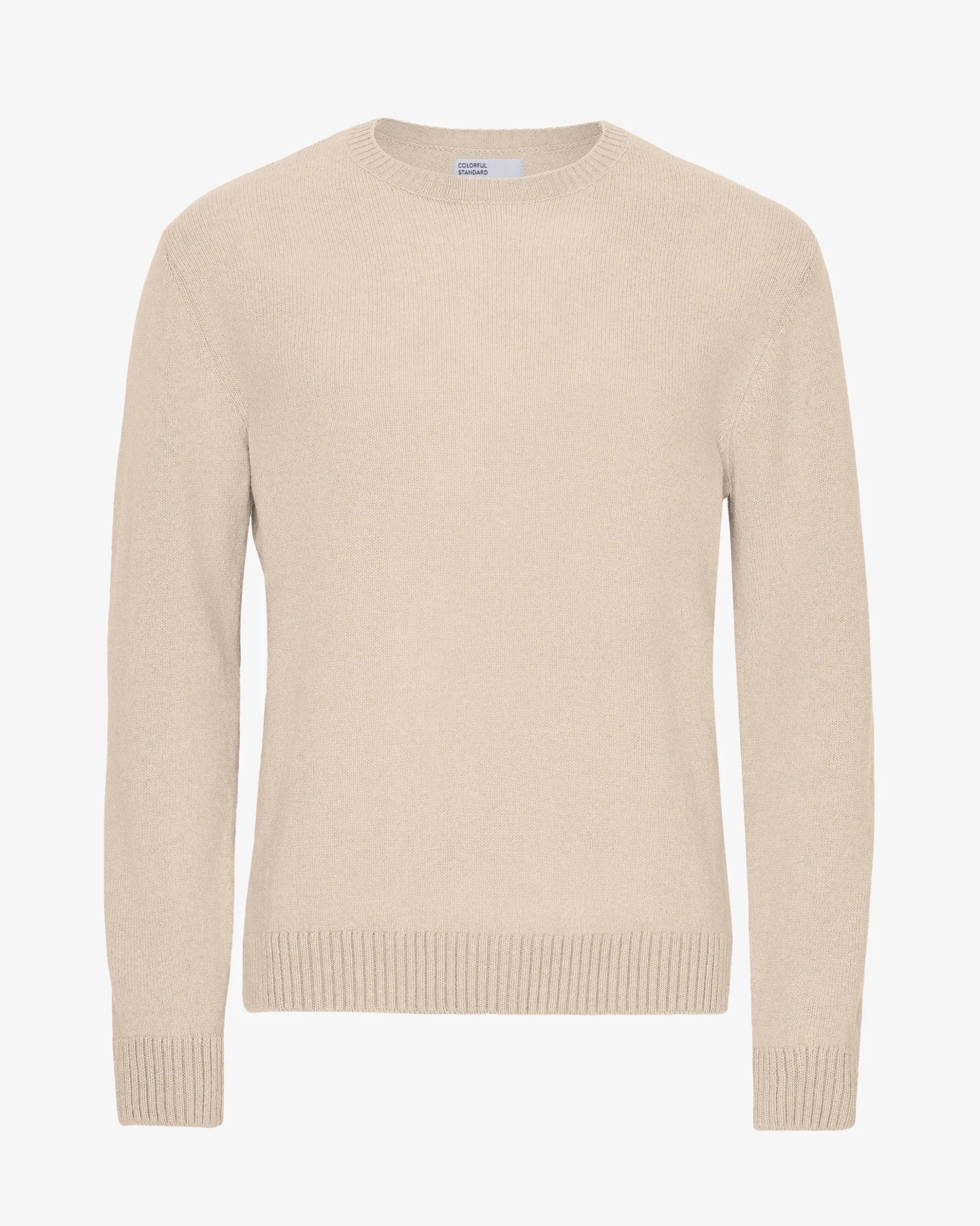 Classic Merino Wool Crew - Ivory White