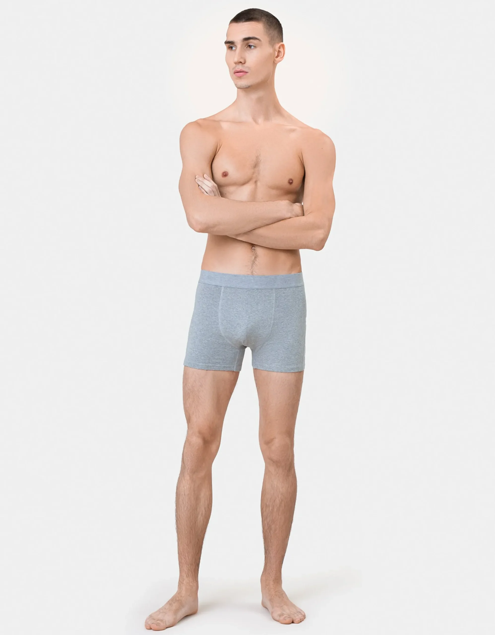 Classic Organic Boxer Briefs - Polar Blue