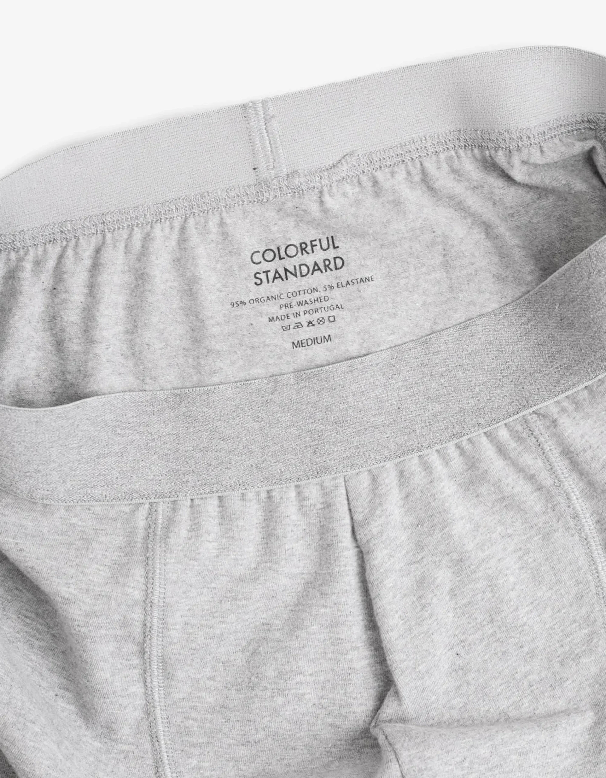 Classic Organic Boxer Briefs - Snow Melange