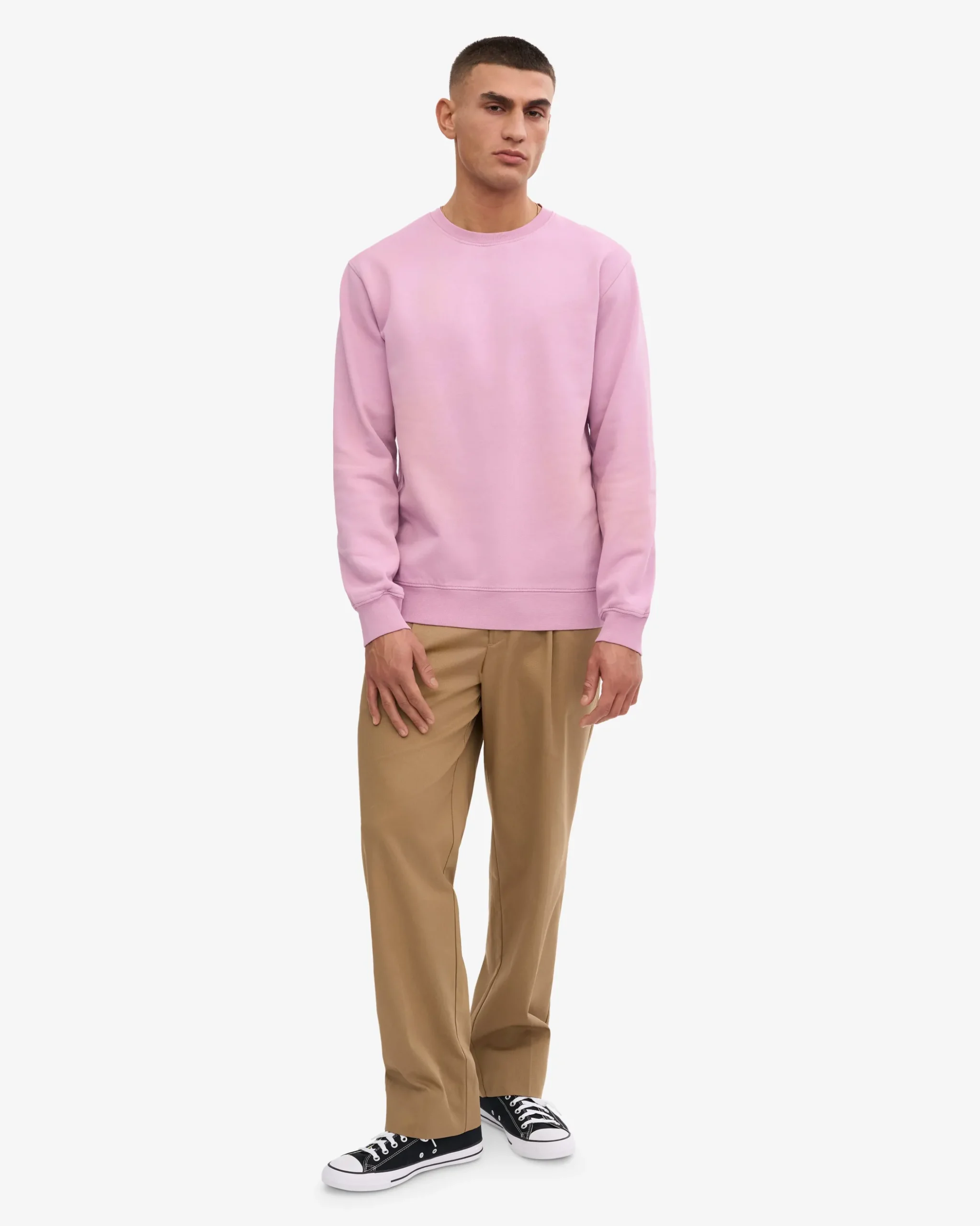 Classic Organic Crew - Cherry Blossom
