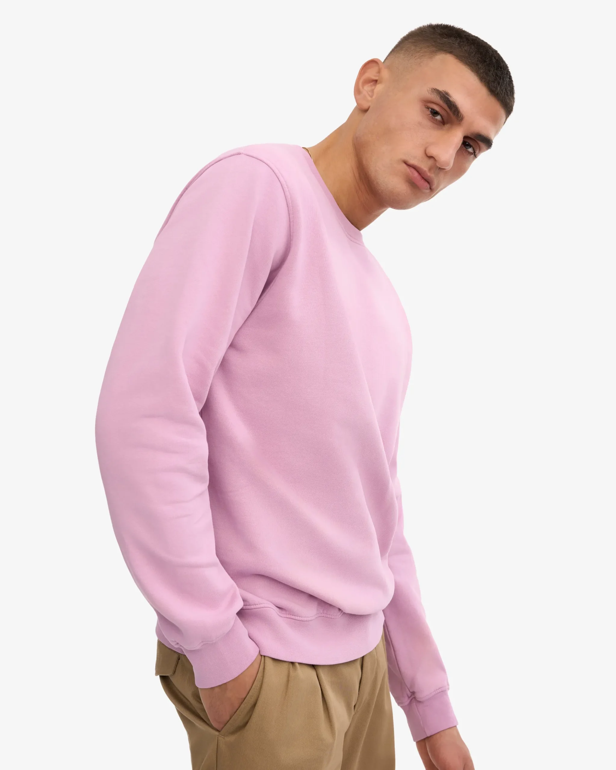 Classic Organic Crew - Cherry Blossom