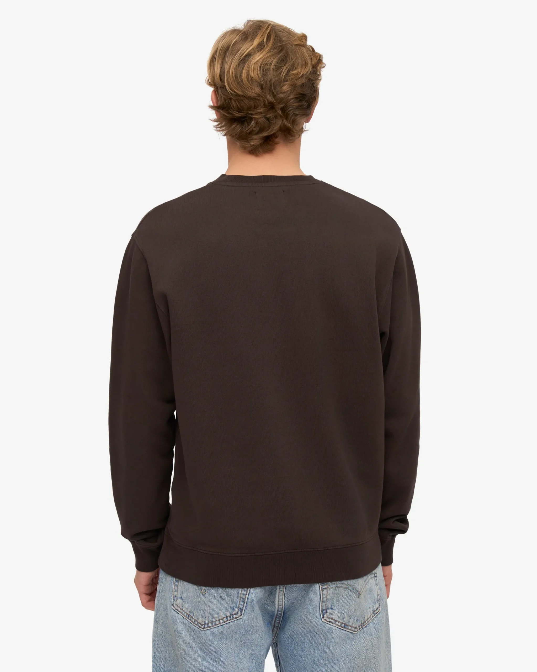 Classic Organic Crew - Coffee Brown