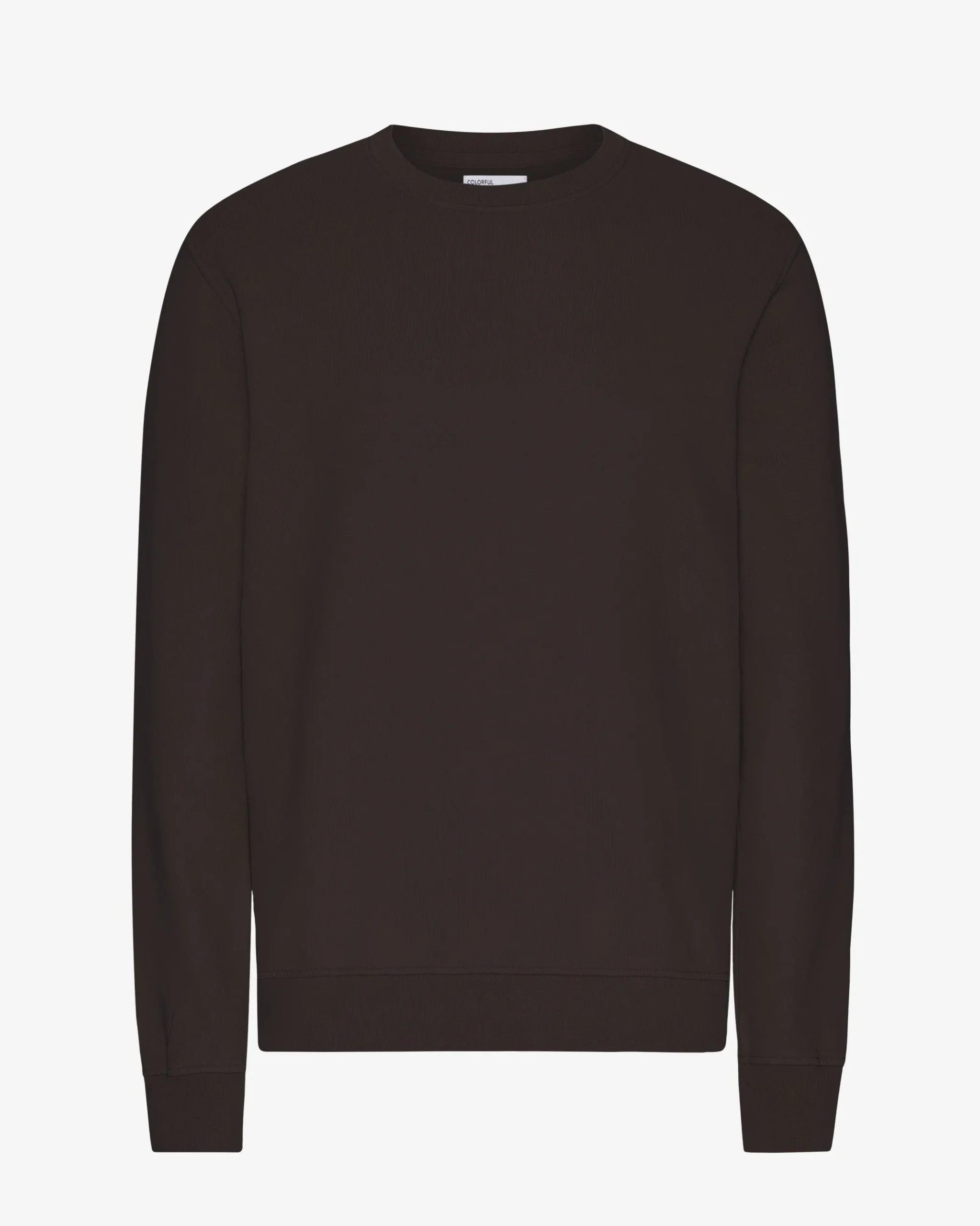Classic Organic Crew - Coffee Brown