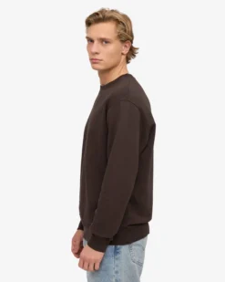 Classic Organic Crew - Coffee Brown