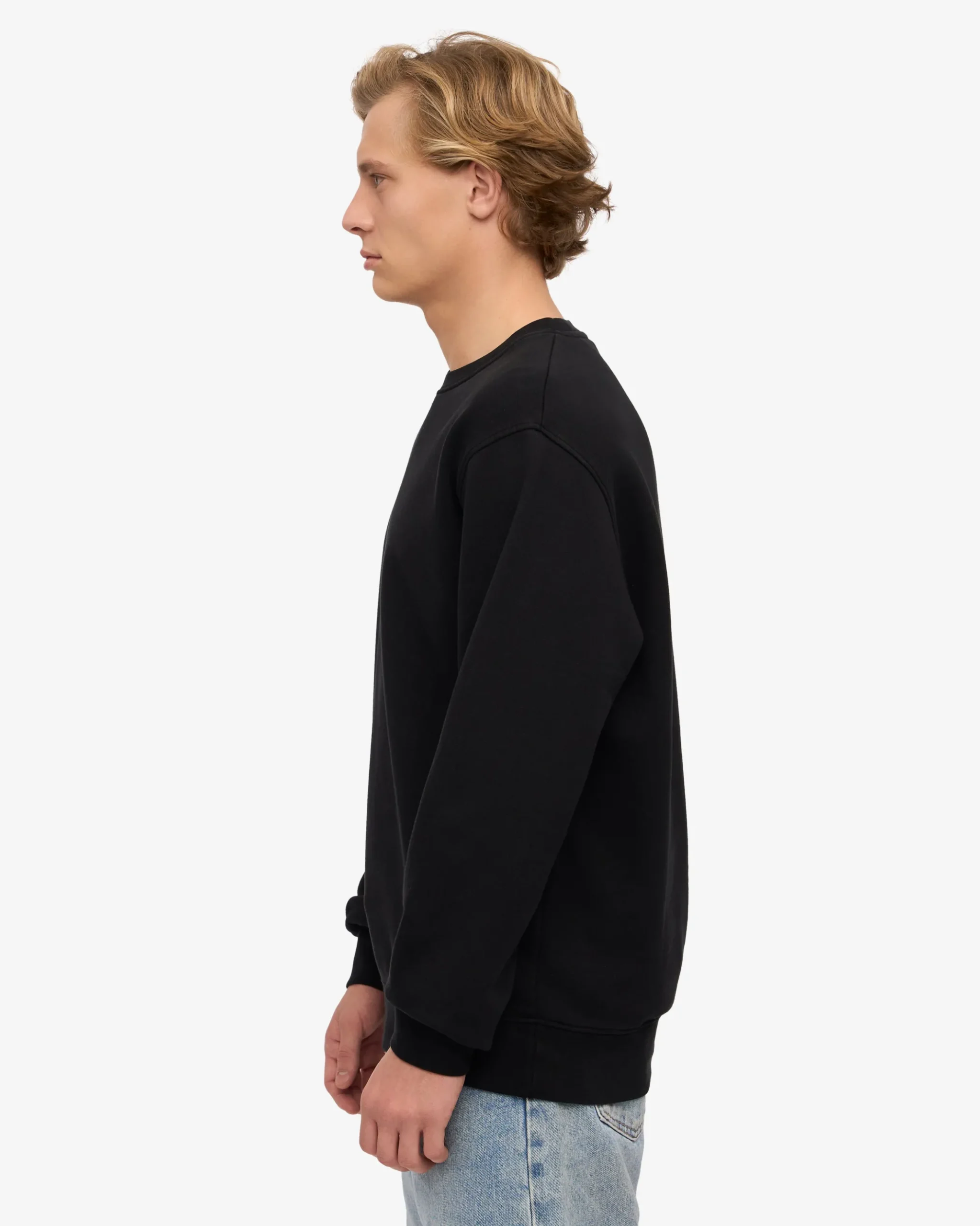 Classic Organic Crew - Deep Black