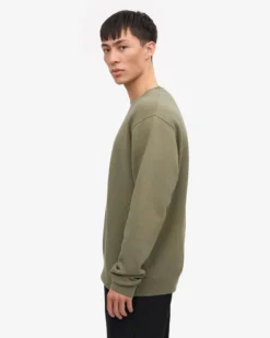 Classic Organic Crew - Dusty Olive