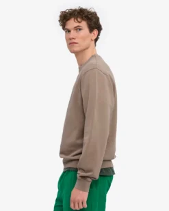Classic Organic Crew - Faded Khaki