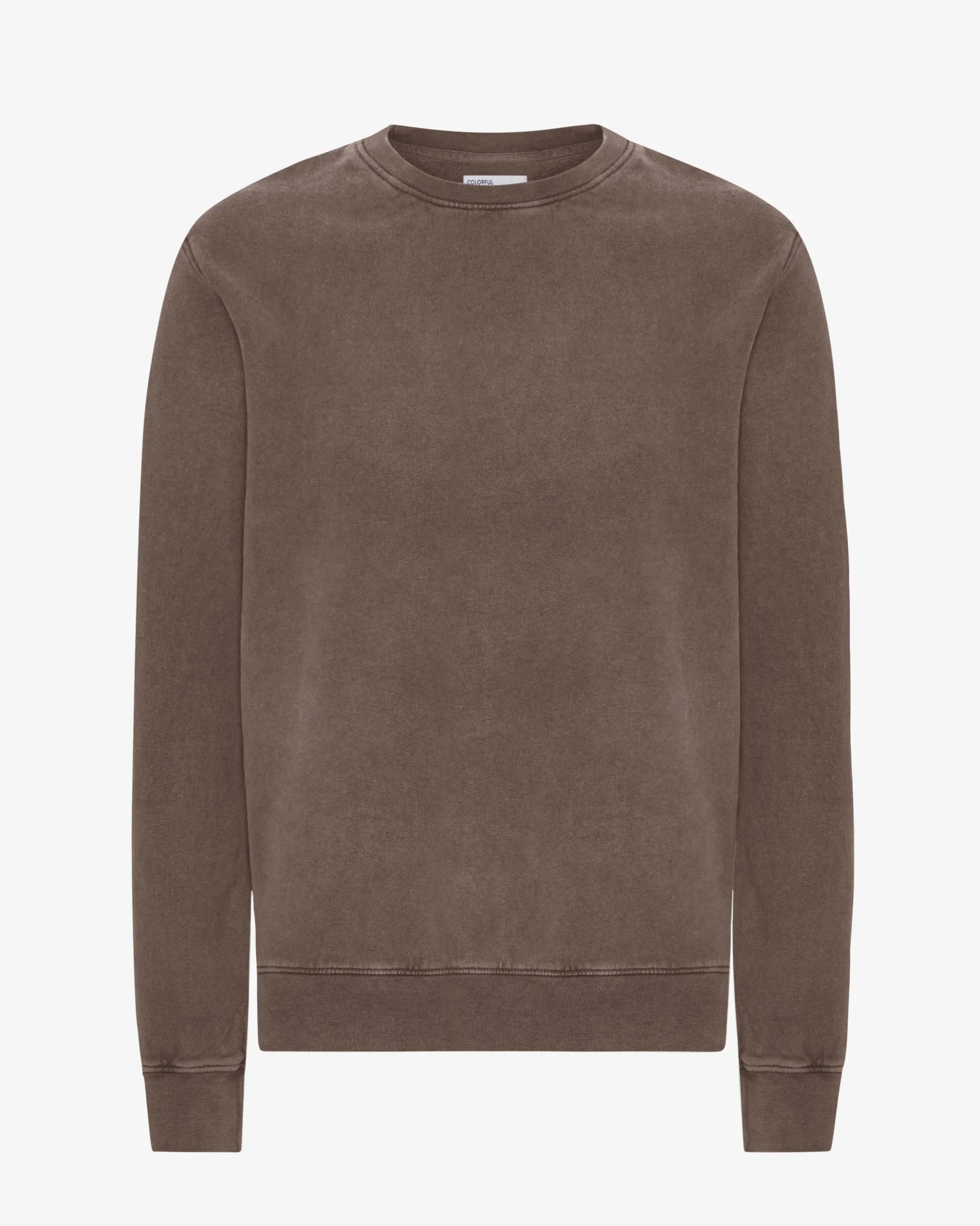 Classic Organic Crew - Faded Mud