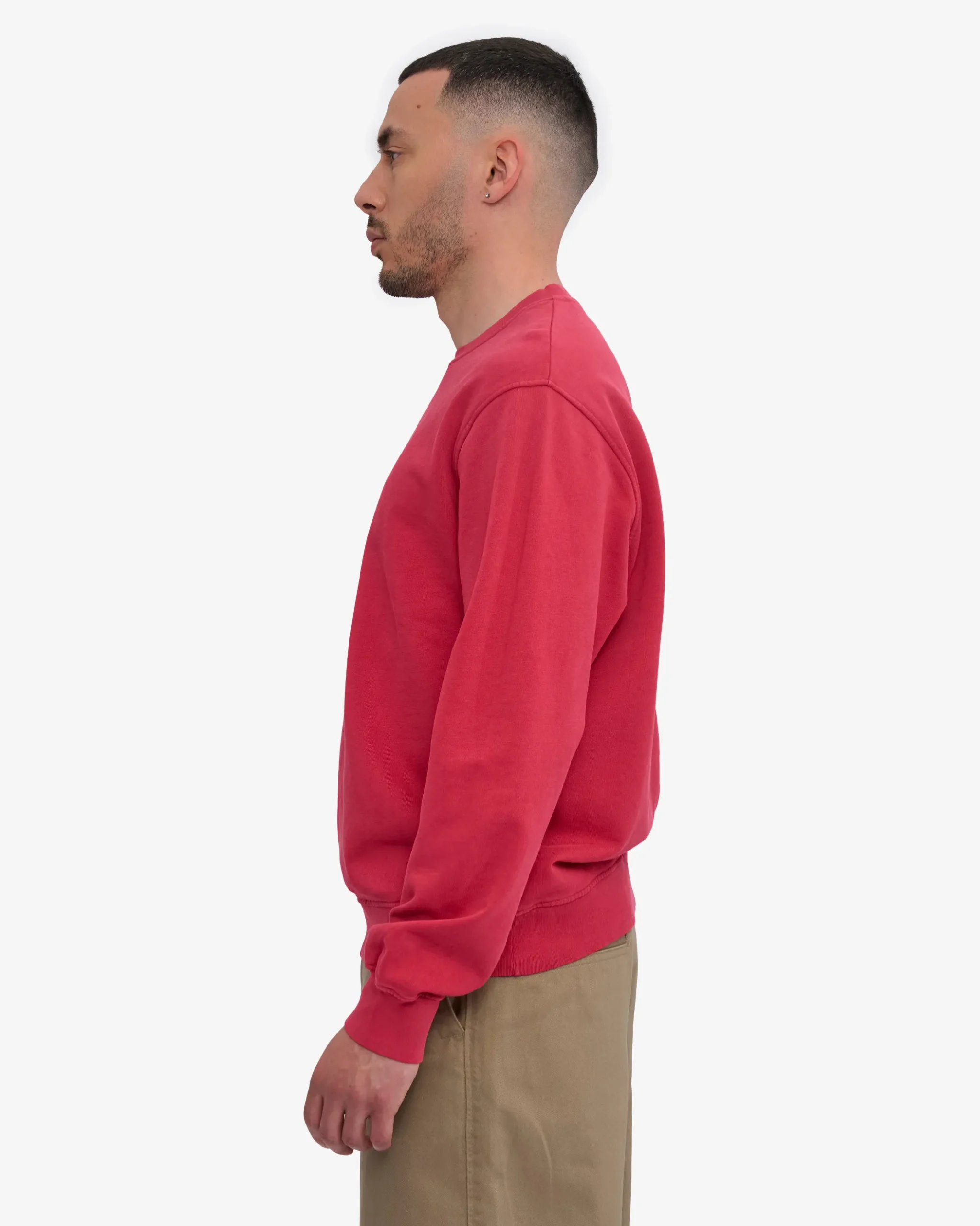 Classic Organic Crew - Faded Red