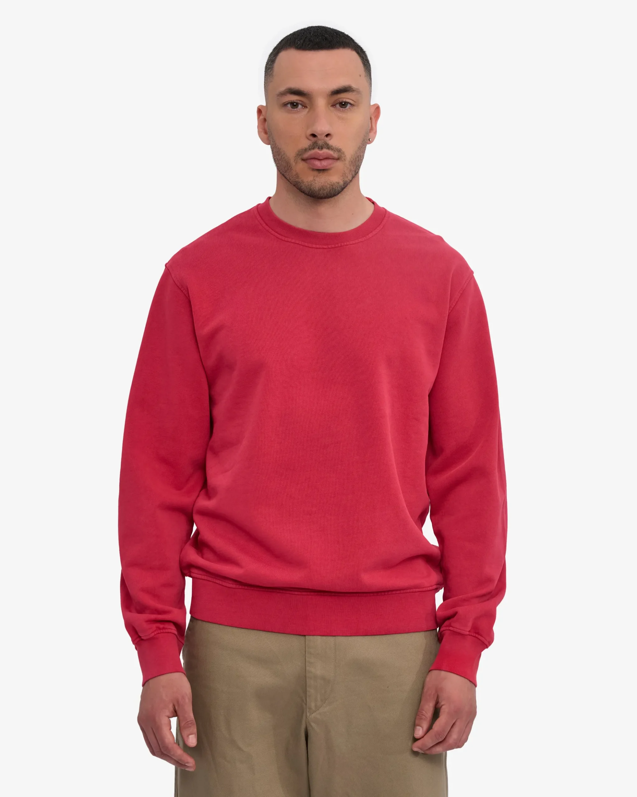 Classic Organic Crew - Faded Red