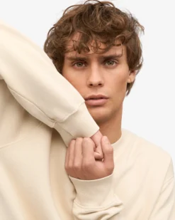 Classic Organic Crew - Ivory White
