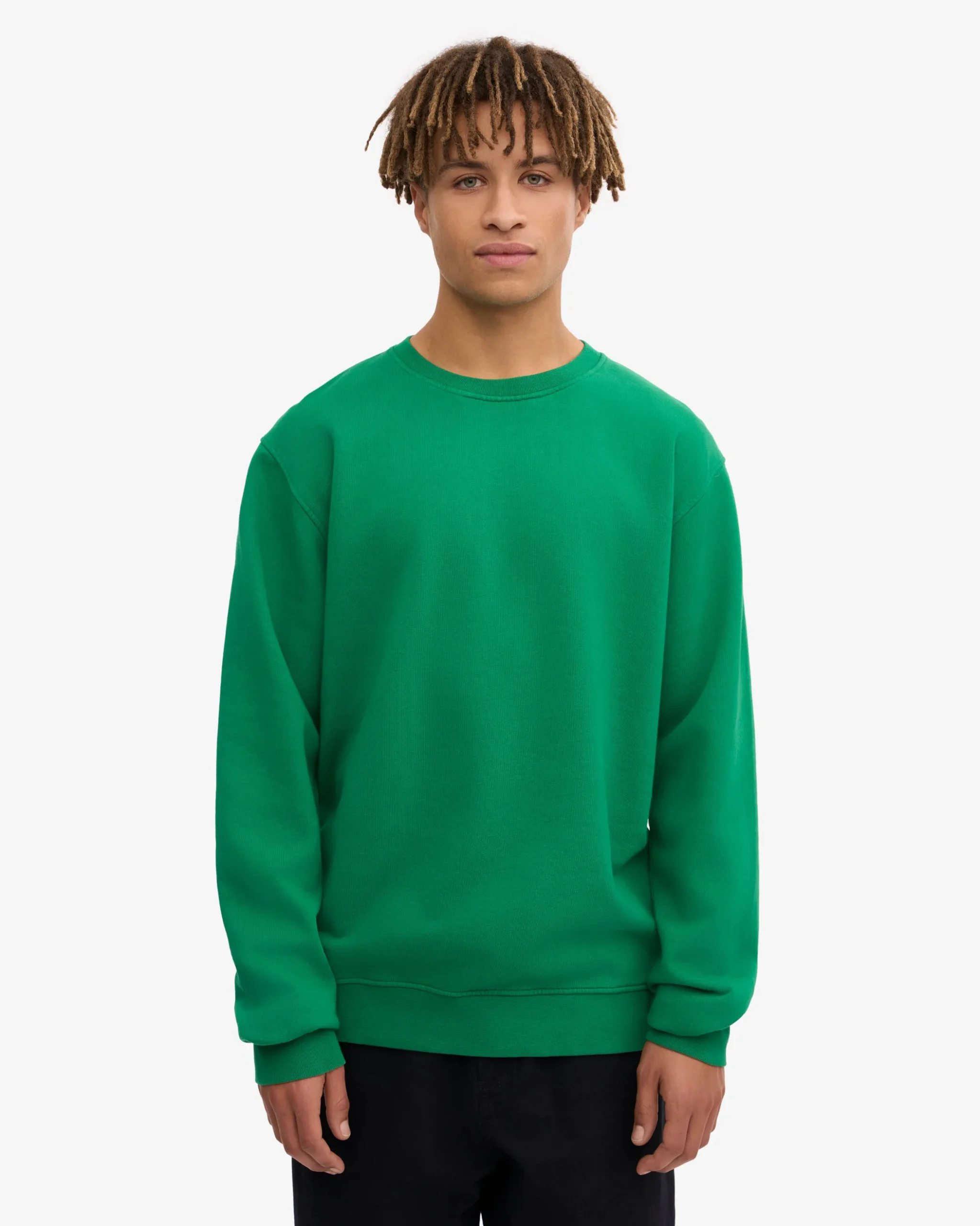 Classic Organic Crew - Kelly Green