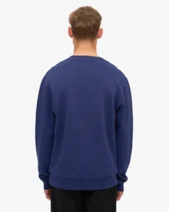Classic Organic Crew - Marine Blue
