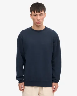 Classic Organic Crew - Navy Blue