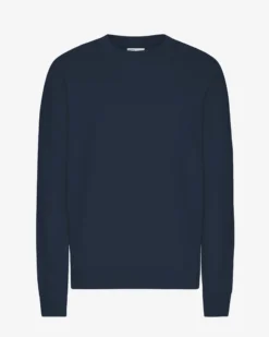 Classic Organic Crew - Navy Blue