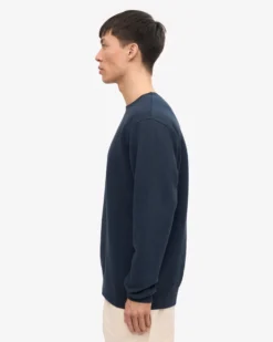 Classic Organic Crew - Navy Blue