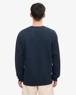 Classic Organic Crew - Navy Blue