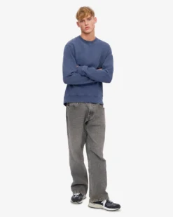 Classic Organic Crew - Neptune Blue