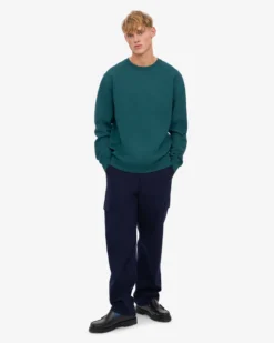 Classic Organic Crew - Ocean Green