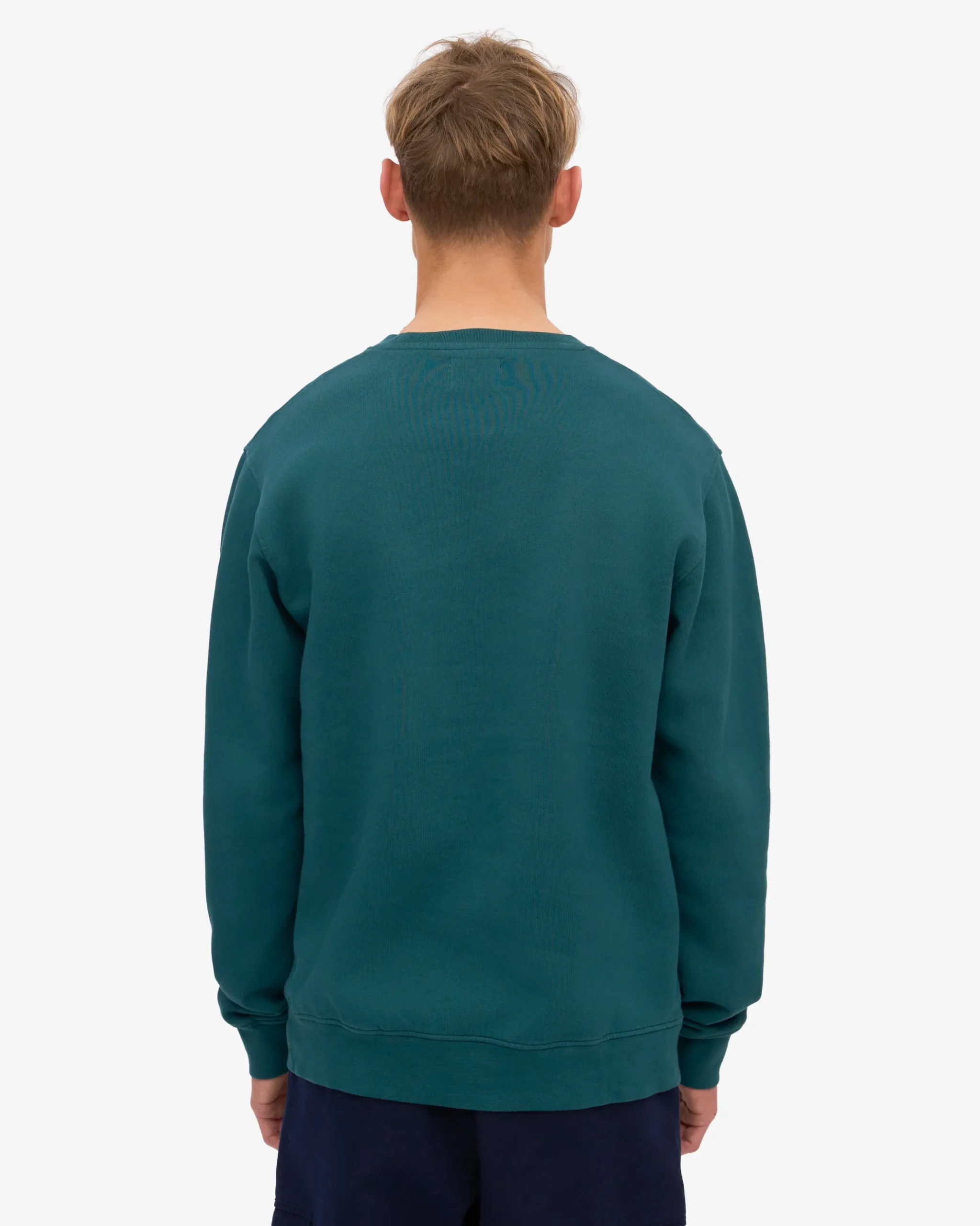 Classic Organic Crew - Ocean Green
