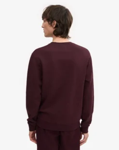 Classic Organic Crew - Oxblood Red