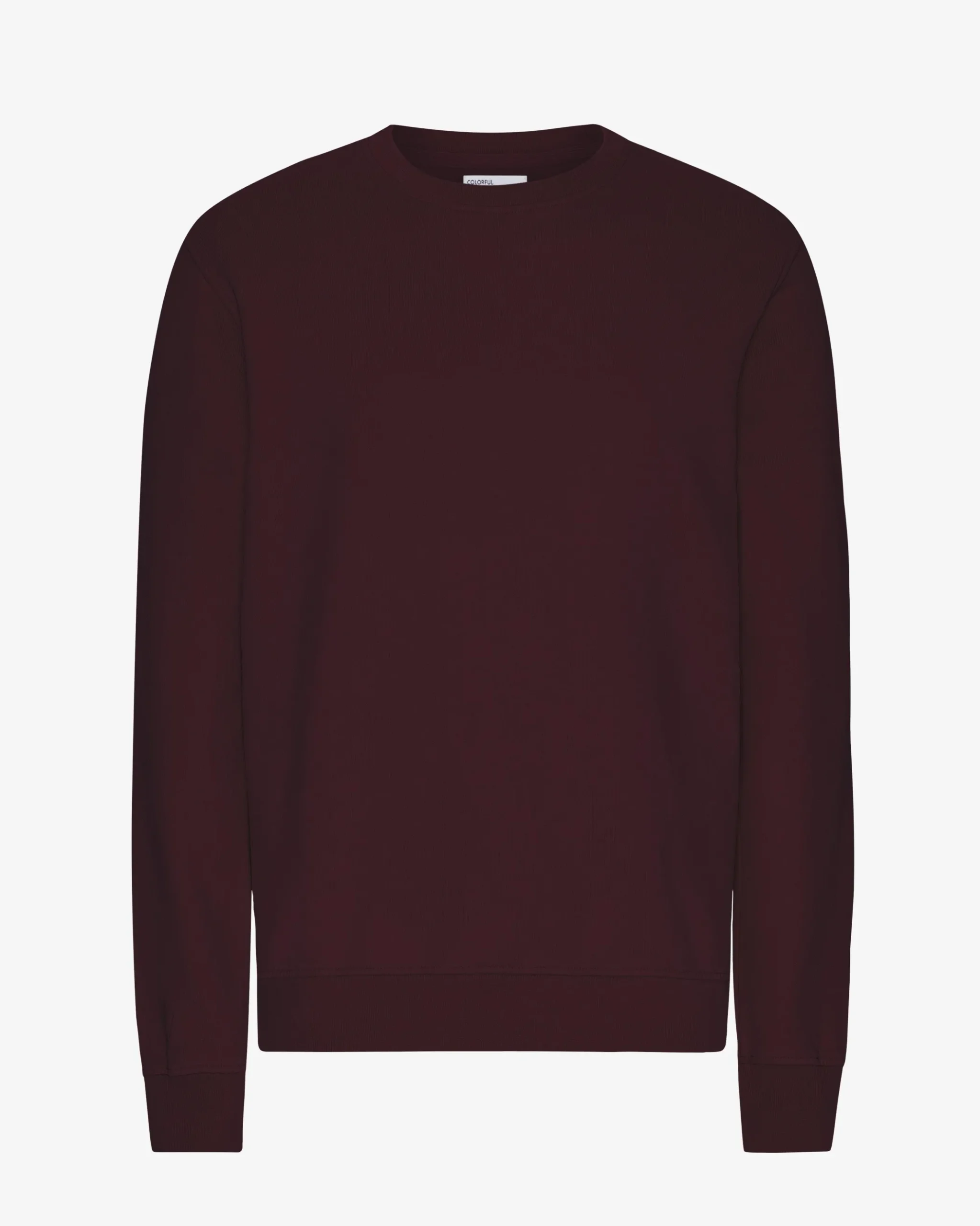 Classic Organic Crew - Oxblood Red