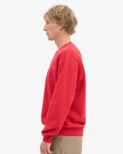 Classic Organic Crew - Scarlet Red