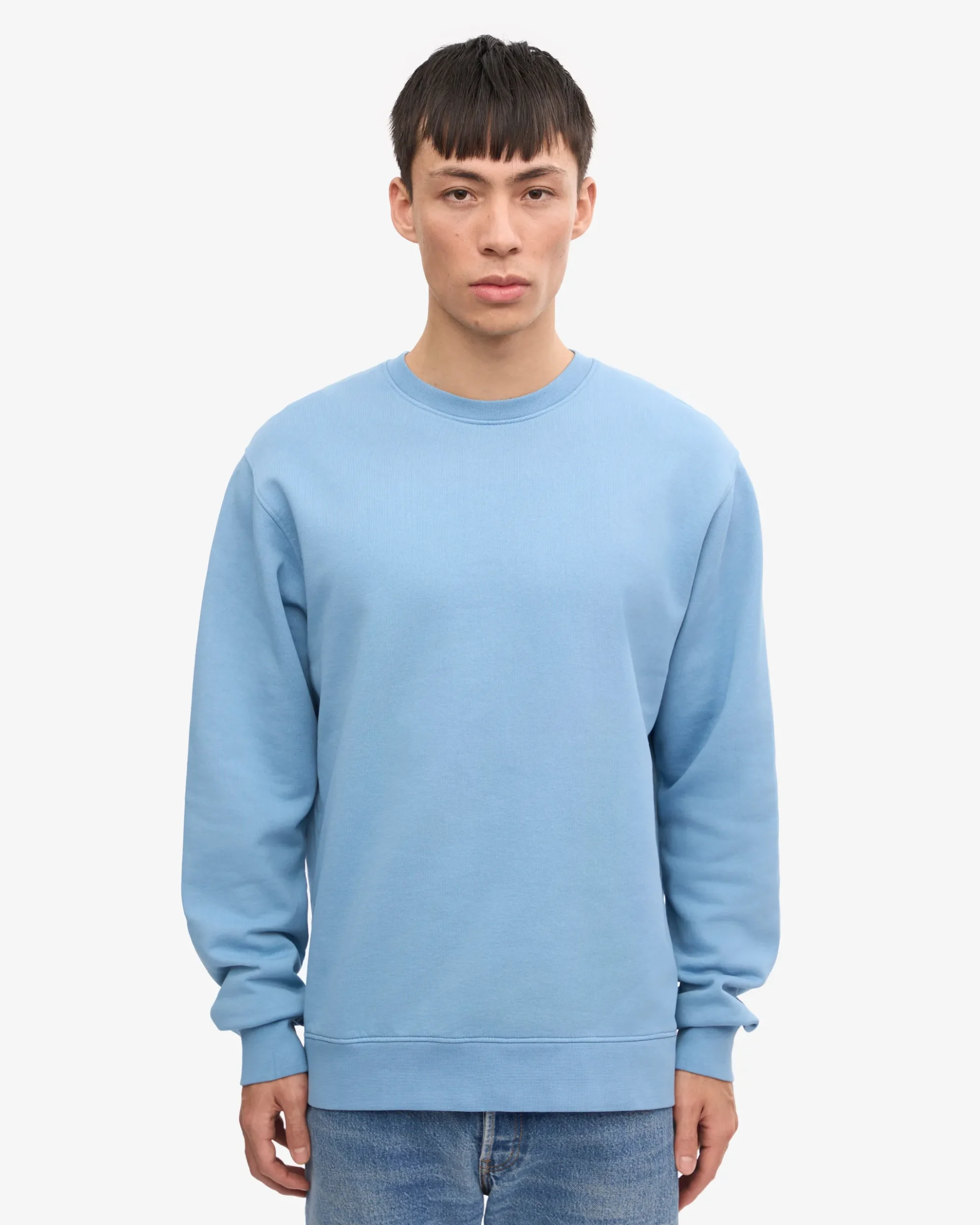 Classic Organic Crew - Seaside Blue