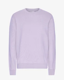 Classic Organic Crew - Soft Lavender