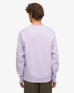 Classic Organic Crew - Soft Lavender