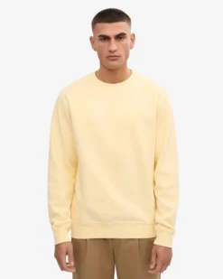 Classic Organic Crew - Soft Yellow