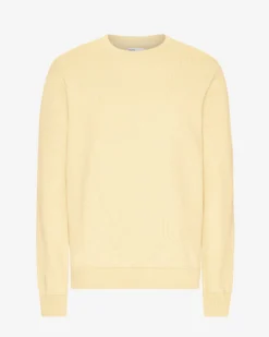 Classic Organic Crew - Soft Yellow