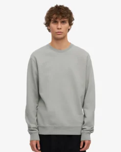Classic Organic Crew - Steel Blue