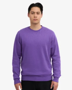 Classic Organic Crew - Ultra Violet