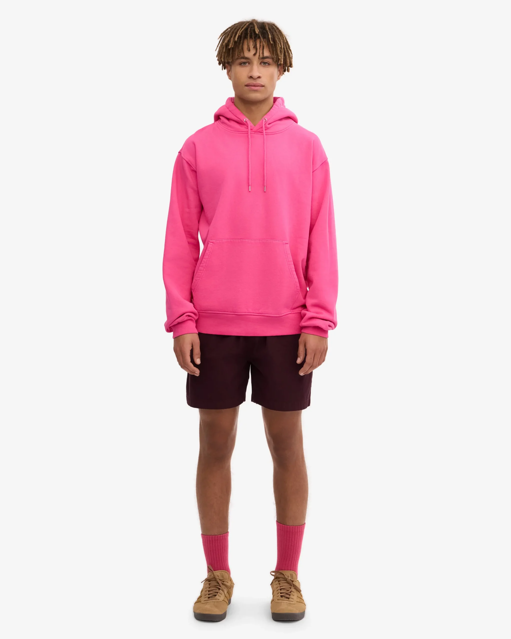 Classic Organic Hood - Bubblegum Pink