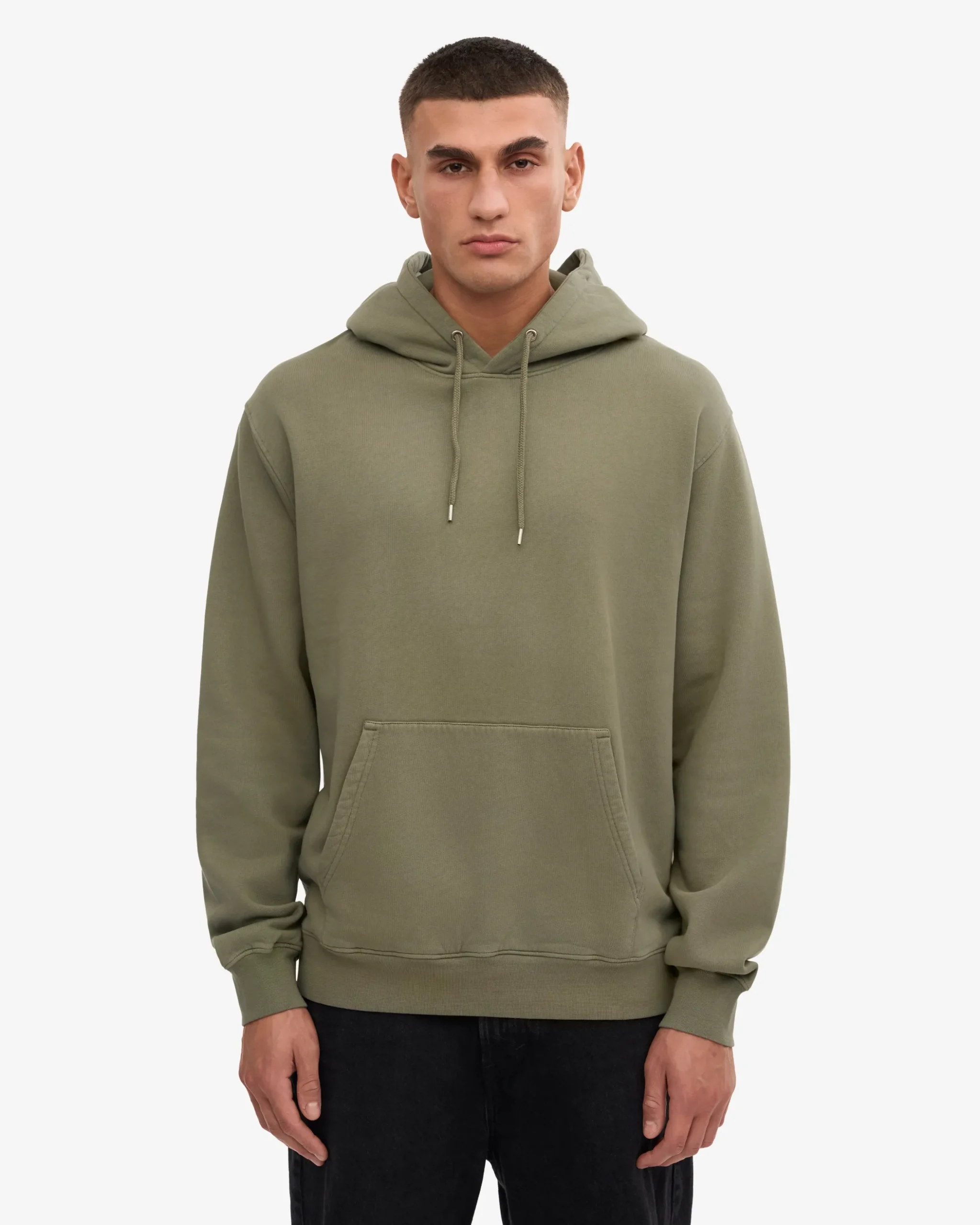Classic Organic Hood - Dusty Olive