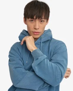 Classic Organic Hood - Faded Indigo