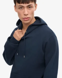 Classic Organic Hood - Navy Blue