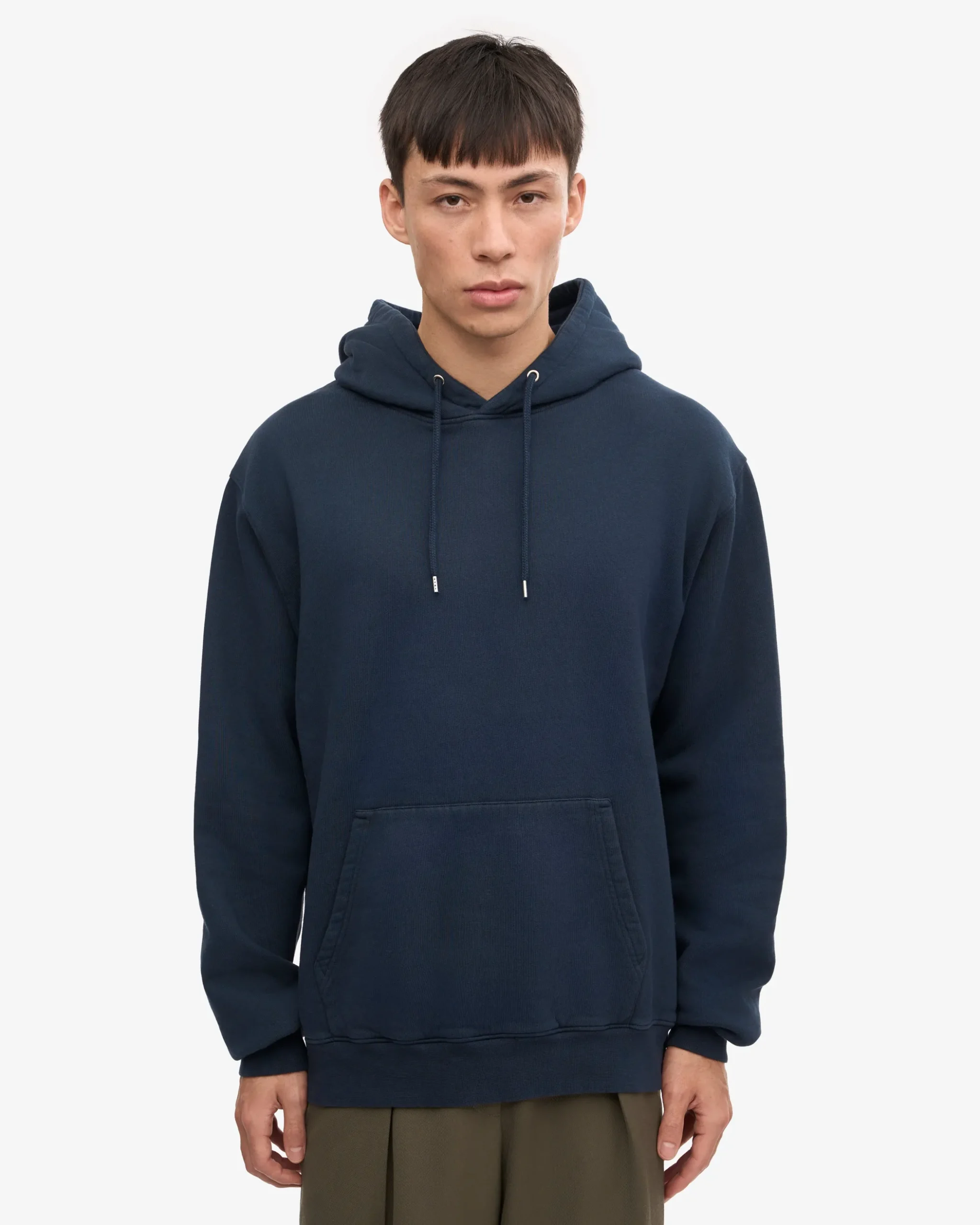 Classic Organic Hood - Navy Blue