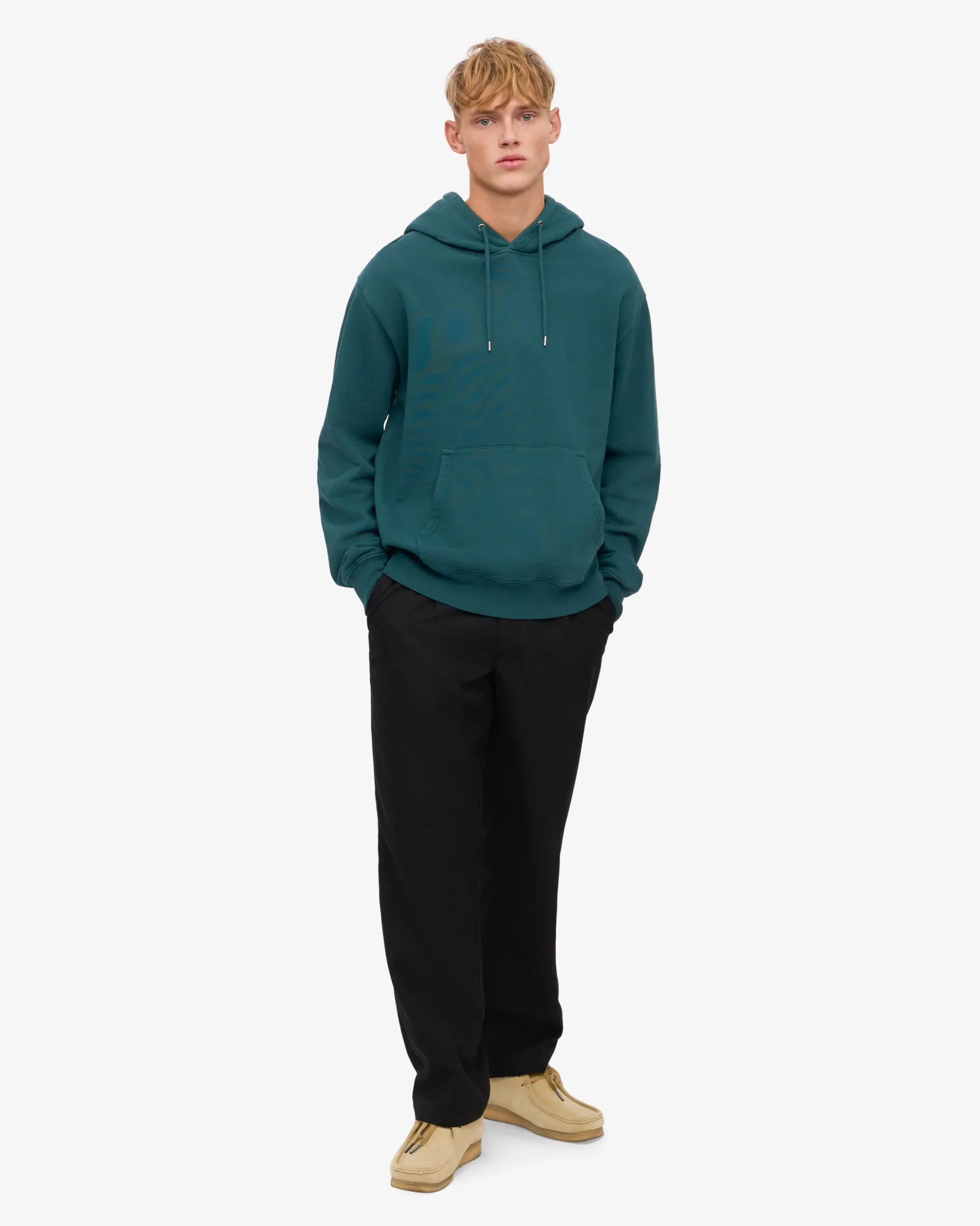 Classic Organic Hood - Ocean Green
