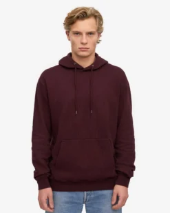 Classic Organic Hood - Oxblood Red
