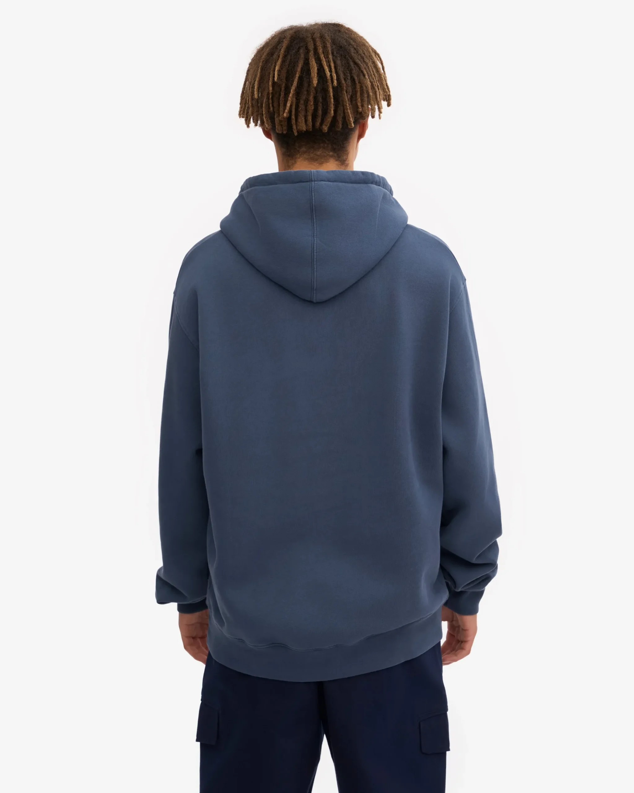 Classic Organic Hood - Petrol Blue