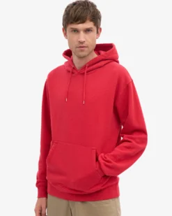 Classic Organic Hood - Scarlet Red